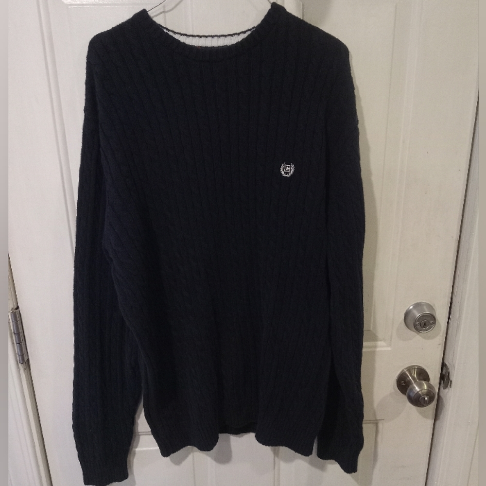 Ralph Lauren Chaps men's crew neck pull over sweater NEW size large